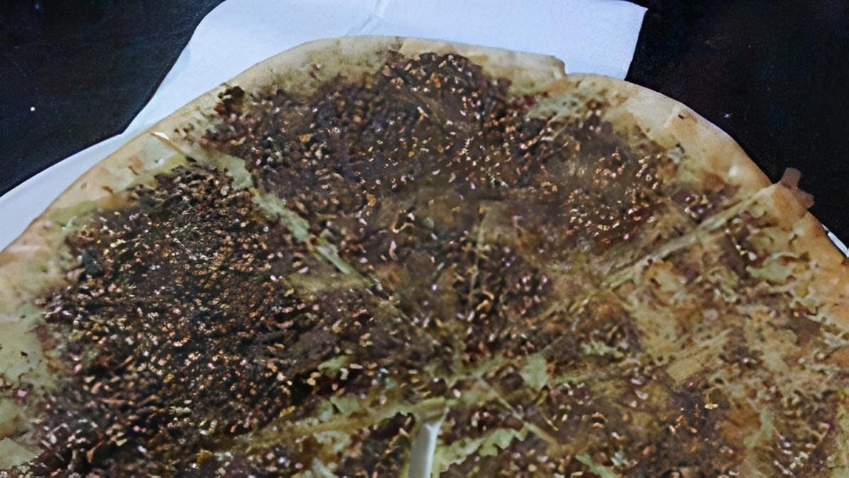 Zaatar Manoushe.