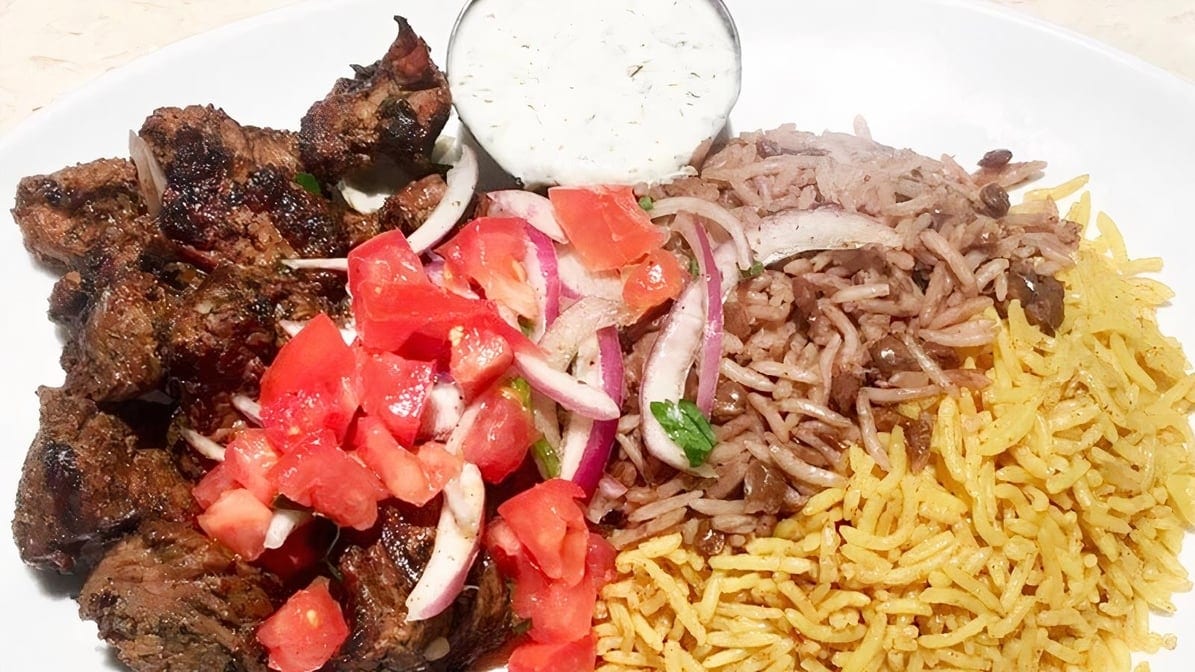 Beef Shish Kabob.