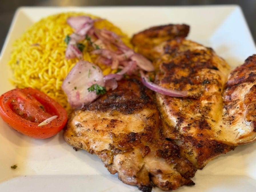Kids Chicken Plate.