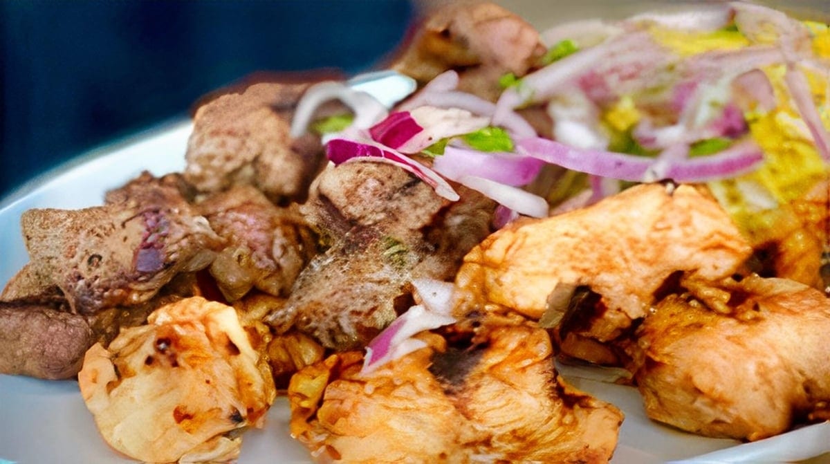 Kabob Combo.
