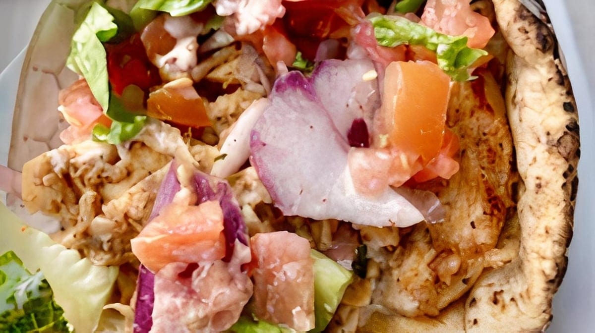 Chicken Shawarma Sandwich.
