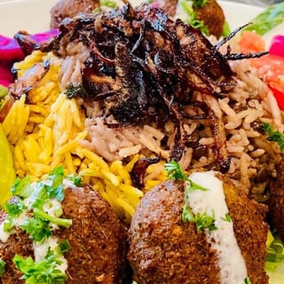 Lebanese Falafel Plate